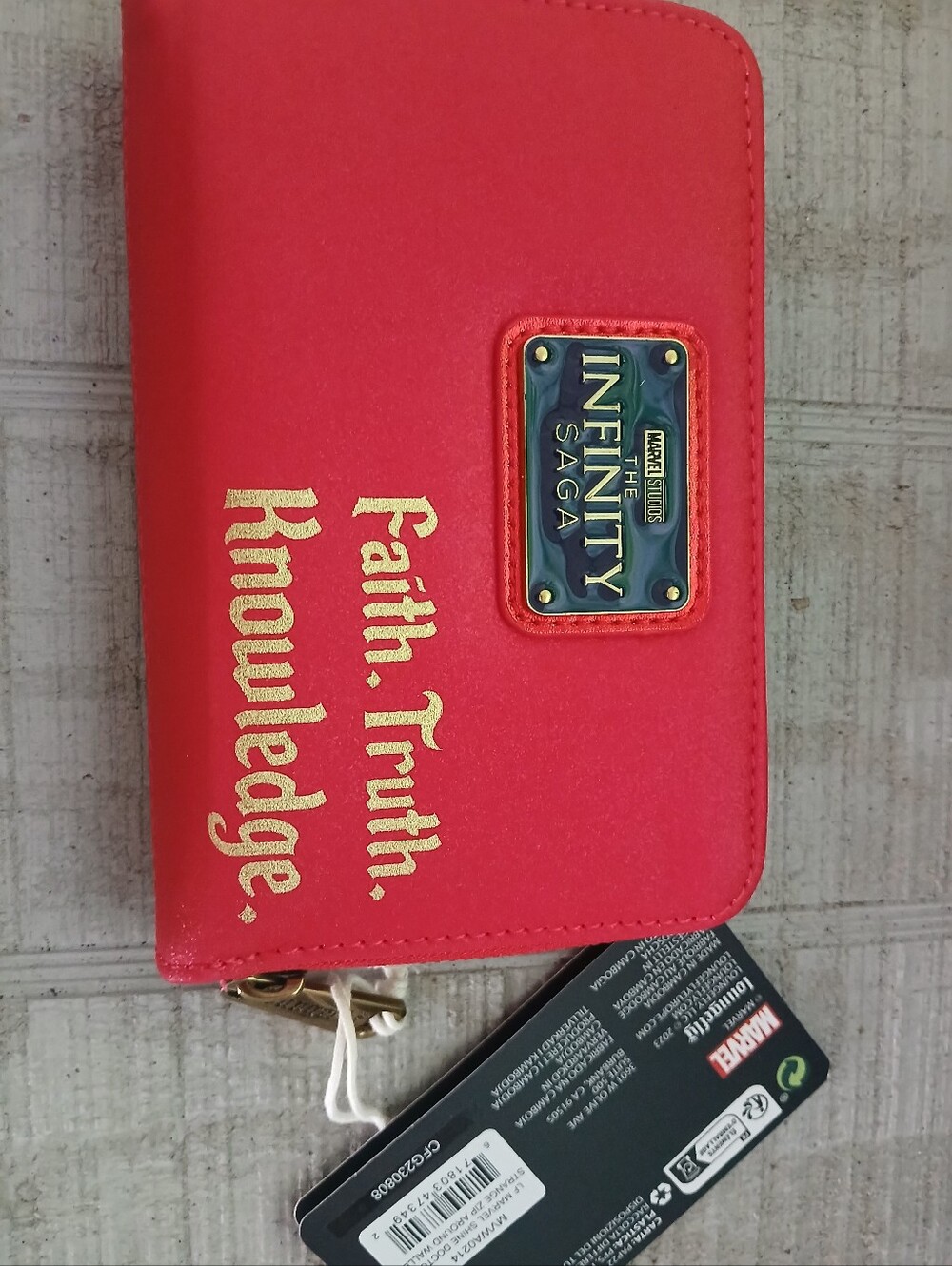 NWT LOUNGEFLY THE INFINITY SAGA MARVEL STUDIOS  DR. STRANGE FULL ZIP WALLET - Picture 2 of 3